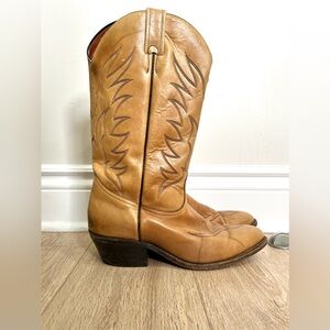 Vintage Boulet Western Boots – Women’s 10 Slim – Made in Canada